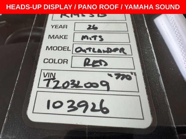 Used 2026 Mitsubishi Outlander SEL FWD image 31