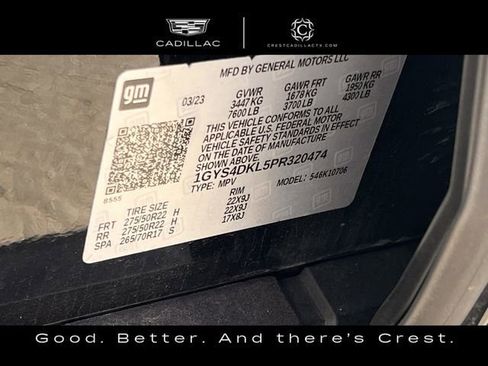 Used 2023 Cadillac Escalade Premium Luxury Platinum image 33