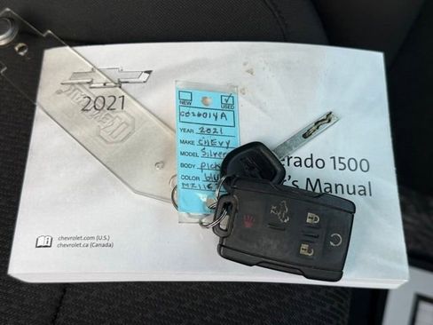Certified 2021 Chevrolet Silverado 1500 Custom AWD/4WD image 40