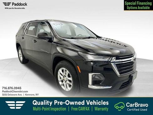 Used 2023 Chevrolet Traverse LS w/ LPO, Floor Liner Package AWD/4WD image 1
