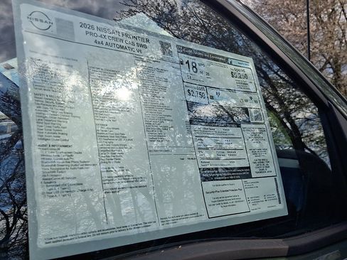 New 2026 Nissan Frontier PRO-4X AWD/4WD image 11