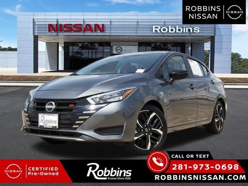 Certified 2024 Nissan Versa SR w/ Trunk Package image 1