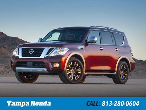 Used 2020 Nissan Armada SV w/ Driver Package RWD image 1
