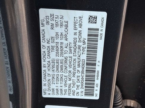 Certified 2024 Honda CR-V EX-L image 27