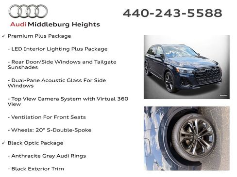 New 2026 Audi Q7 2.0T Premium Plus AWD/4WD image 10