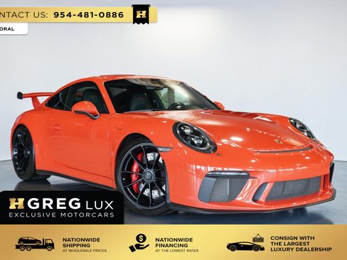 Used 2018 Porsche 911 GT3 RWD image 1
