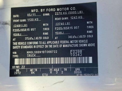 Used 2011 Ford Transit Connect XLT FWD image 11
