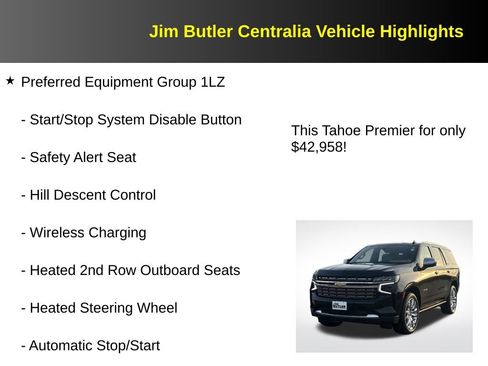 Used 2022 Chevrolet Tahoe Premier w/ Premium Package image 17