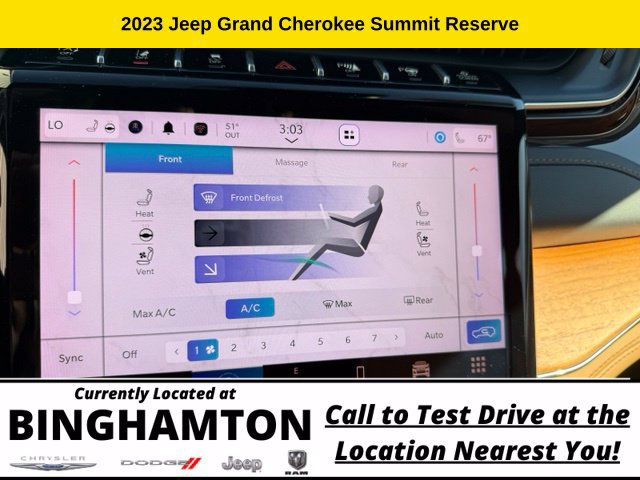 Used 2023 Jeep Grand Cherokee Summit AWD/4WD image 25