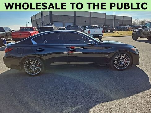 Used 2018 INFINITI Q50 Red Sport 400 w/ Sensory Package (Sport) image 8