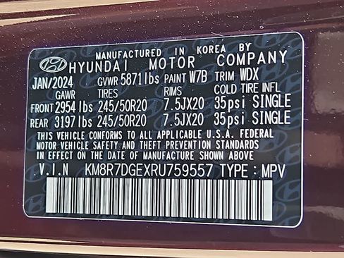 Used 2024 Hyundai Palisade Calligraphy AWD/4WD image 29