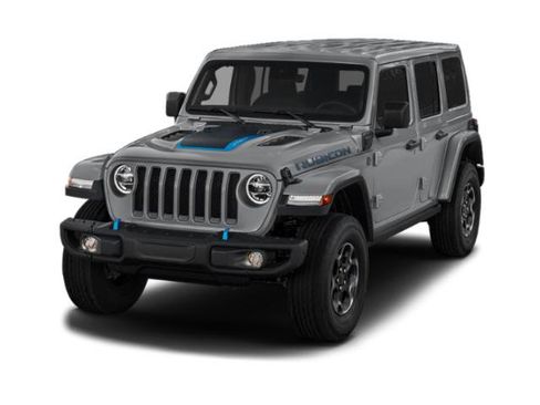 Certified 2021 Jeep Wrangler Unlimited Rubicon 4xe w/ Steel Bumper Group image 1