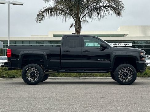 Used 2018 Chevrolet Silverado 1500 Custom w/ LPO, Black Pack RWD image 2