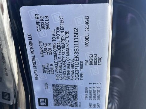 New 2025 Chevrolet Colorado Z71 w/ Technology Package AWD/4WD image 29