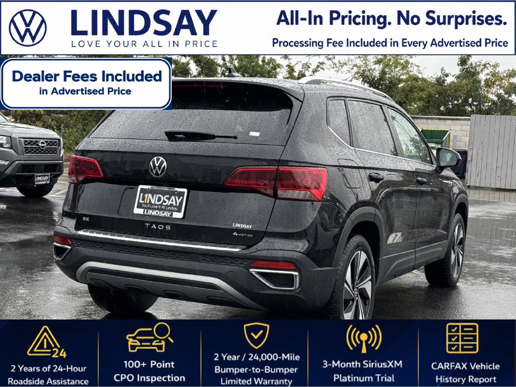 Used 2023 Volkswagen Taos SE w/ Panoramic Sunroof Package AWD/4WD image 3