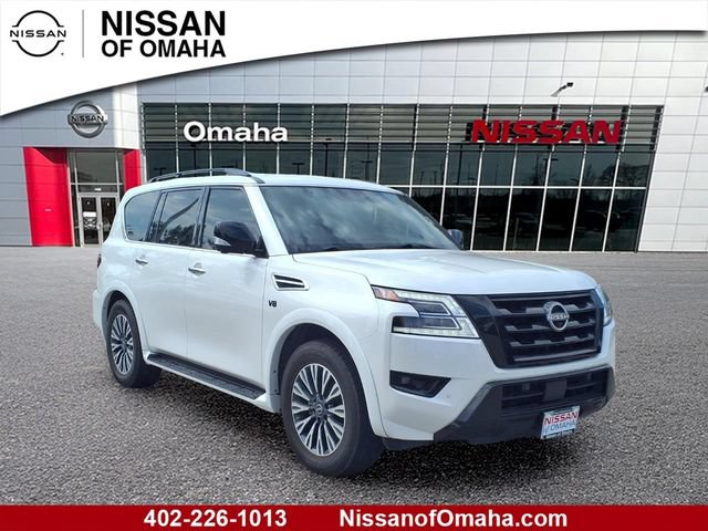 Certified 2021 Nissan Armada SL w/ Midnight Edition Package AWD/4WD image 1
