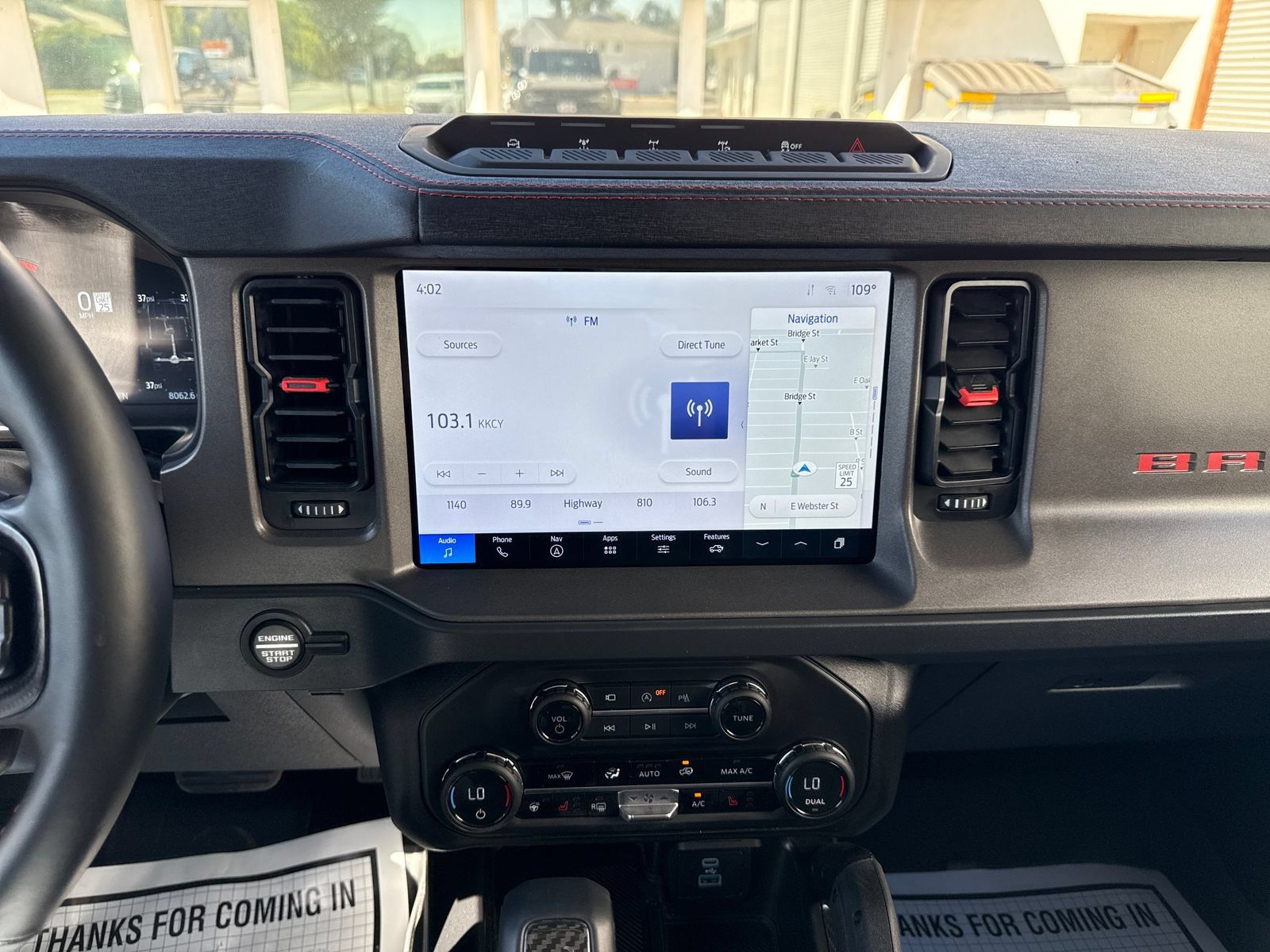 Certified 2025 Ford Bronco Raptor w/ Interior Carbon Fiber Pack AWD/4WD image 18