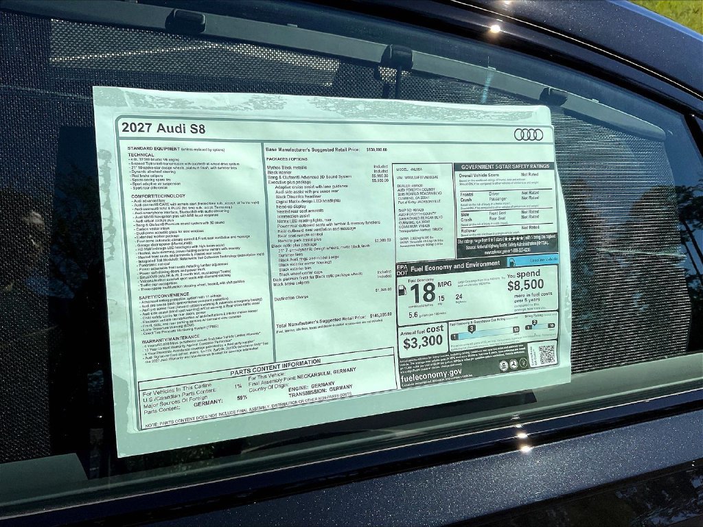 New 2027 Audi S8 AWD/4WD image 14