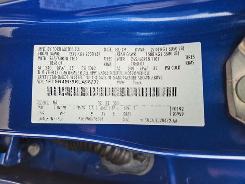 Used 2019 Ford Ranger Lariat w/ Equipment Group 501A Mid image 34