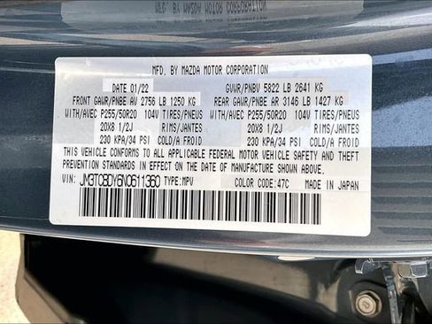 Used 2022 MAZDA CX-9 Carbon Edition image 35