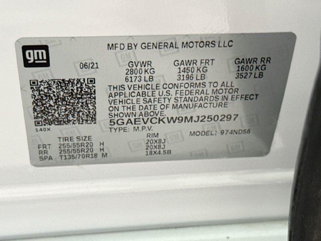 Used 2021 Buick Enclave Avenir w/ Avenir Technology Package AWD/4WD image 30