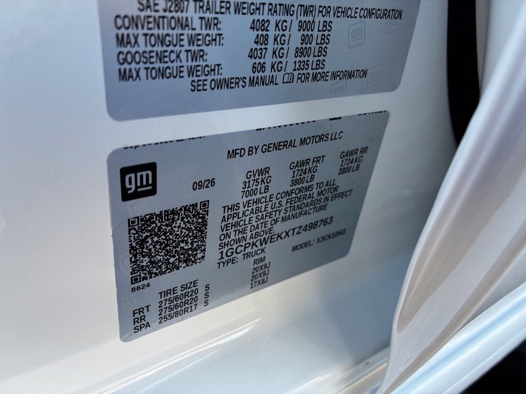 New 2026 Chevrolet Silverado 1500 RST w/ RST Select Package AWD/4WD image 45