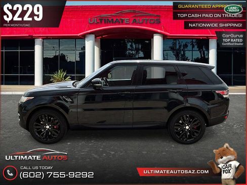 Used 2016 Land Rover Range Rover Sport Supercharged AWD/4WD image 7