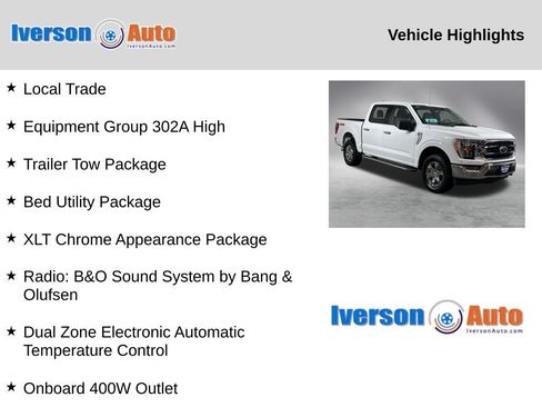 Used 2023 Ford F150 XLT w/ Equipment Group 302A High AWD/4WD image 2