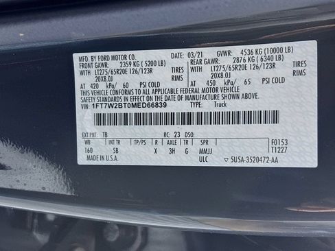 Certified 2021 Ford F250 Lariat w/ Chrome Package AWD/4WD image 32
