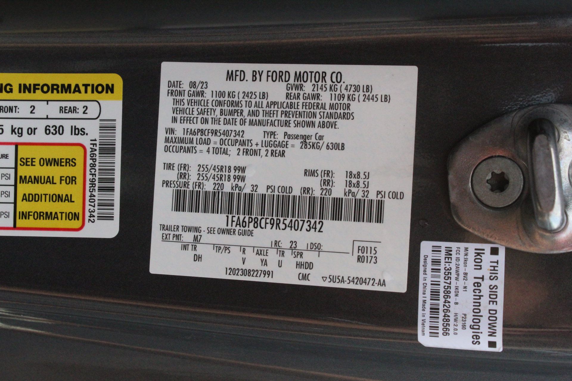 Used 2024 Ford Mustang GT RWD image 26