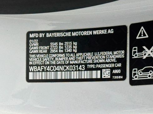 Used 2022 BMW M850i xDrive M850i xDrive w/ M Carbon Exterior Package image 46