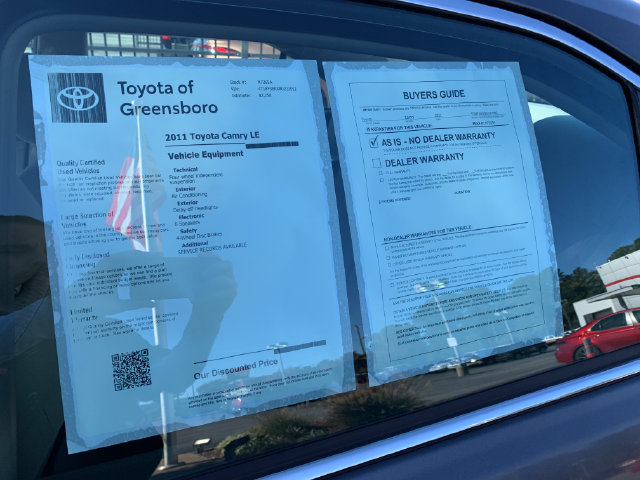 Used 2011 Toyota Camry LE FWD image 30