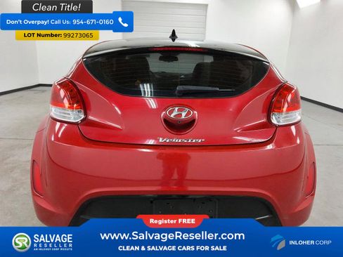 Used 2015 Hyundai Veloster w/ Option Group 02 image 8