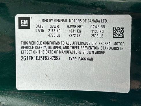 Used 2015 Chevrolet Camaro SS w/ Green Flash Special Edition image 15