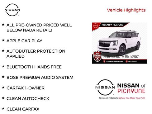 Certified 2025 Nissan Armada SL RWD image 12