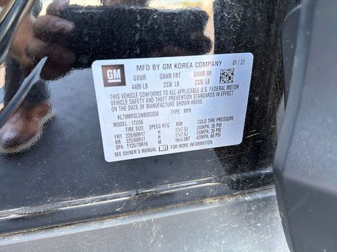 Used 2022 Chevrolet TrailBlazer LT w/ Sun and Liftgate Package AWD/4WD image 34
