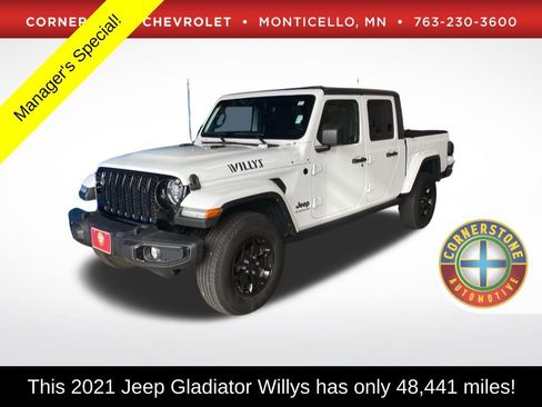Used 2021 Jeep Gladiator Willys image 1