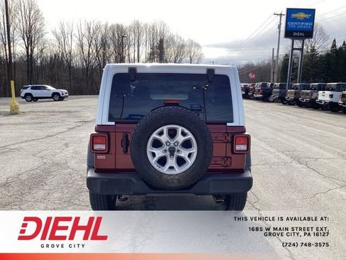Used 2021 Jeep Wrangler Sport image 6