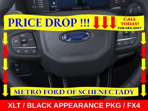 New 2025 Ford Ranger XLT w/ Black Appearance Package AWD/4WD image 12