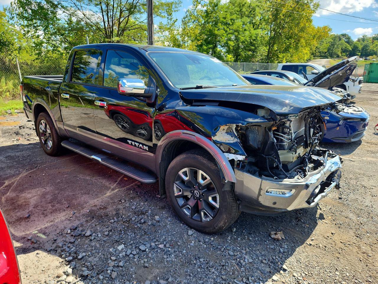 Used 2024 Nissan Titan Platinum Reserve w/ Moonroof Package AWD/4WD image 1