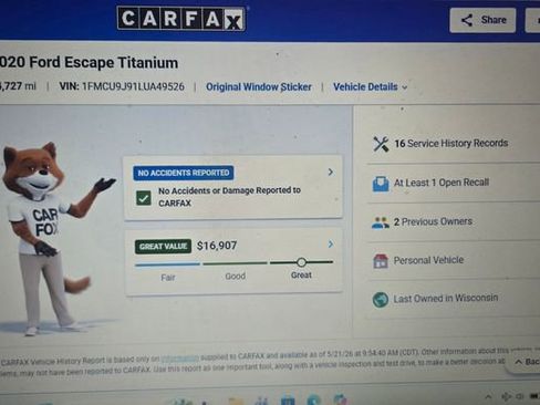 Used 2020 Ford Escape Titanium AWD/4WD image 46