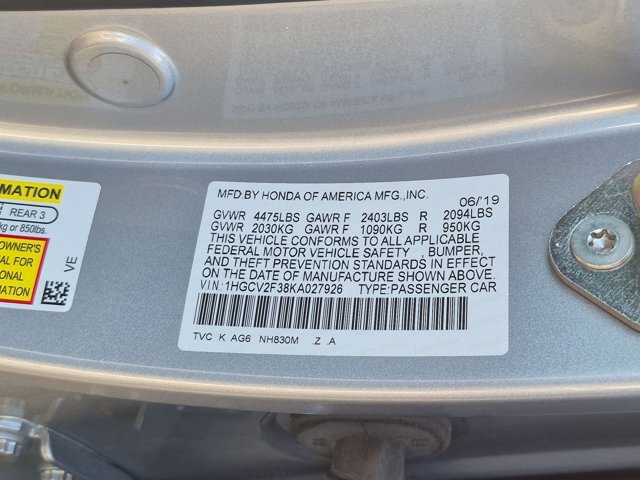 Used 2019 Honda Accord Sport image 24