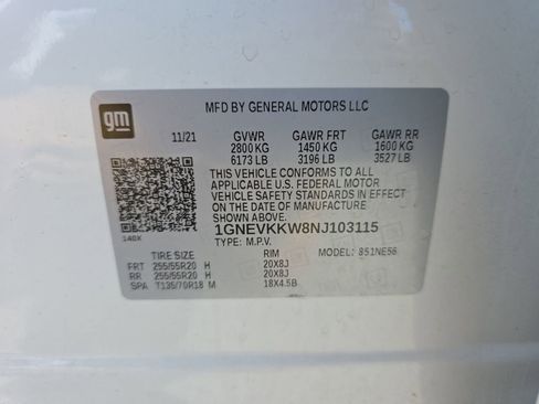 Used 2022 Chevrolet Traverse Premier image 38