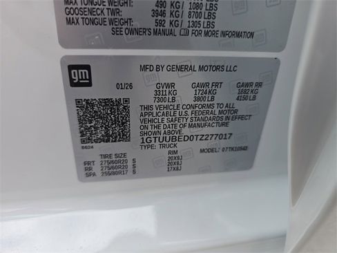 New 2026 GMC Sierra 1500 SLE w/ Preferred Package image 29