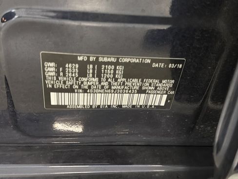 Used 2018 Subaru Legacy 3.6R Limited AWD/4WD image 11