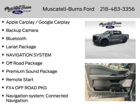Used 2025 Ford F150 Lariat AWD/4WD image 7