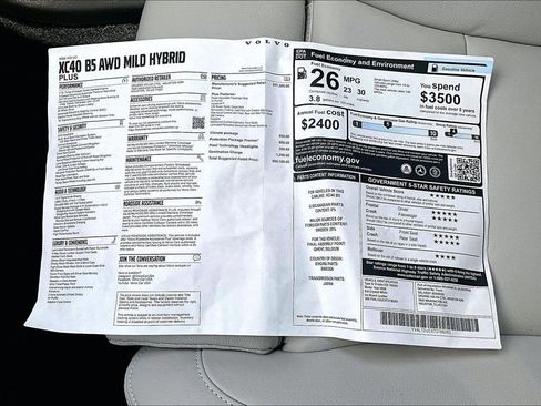 New 2026 Volvo XC40 B5 Plus w/ Protection Package Premier AWD/4WD image 46