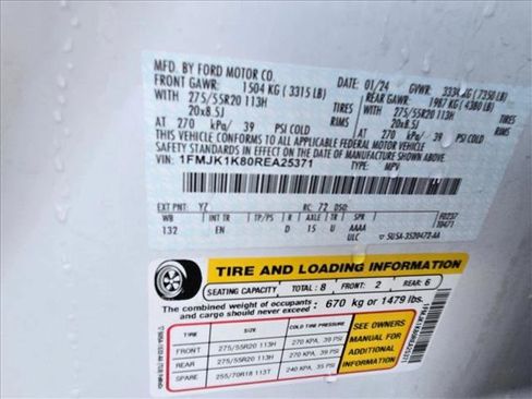 Used 2024 Ford Expedition Max Limited RWD image 19