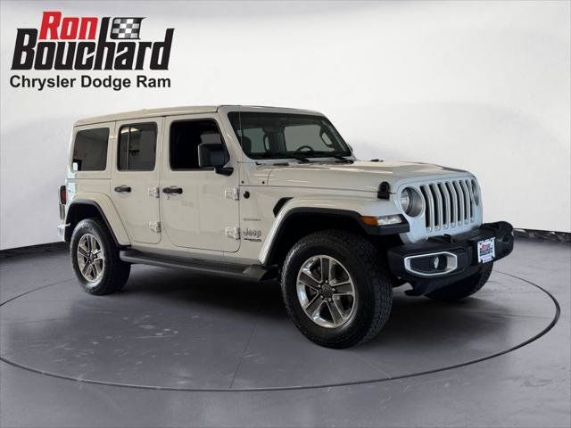 Certified 2021 Jeep Wrangler Unlimited Sahara AWD/4WD image 1