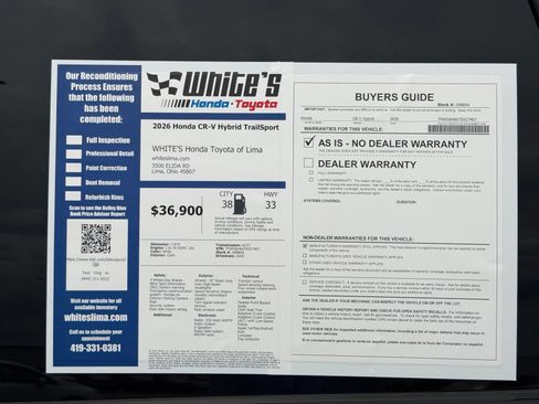 Used 2026 Honda CR-V TrailSport image 35